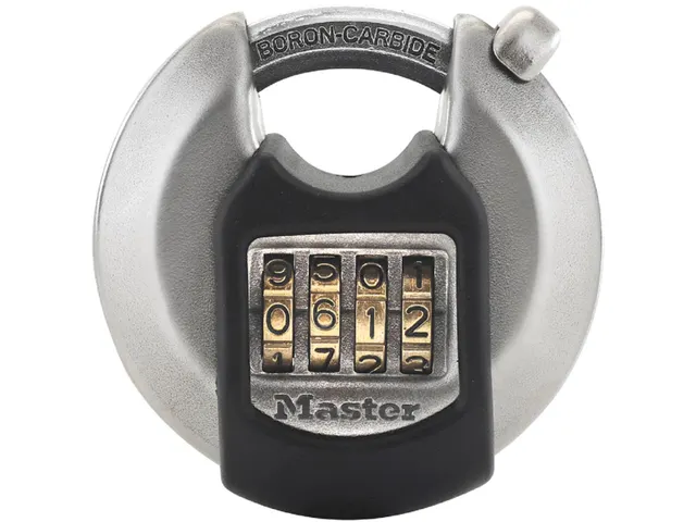 Masterlock Hangslot + Combinatieslot M40EURDNUM 70mm