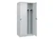 locker voor scheiding van kleding,HxBxD 1850x800x500mm,2vak