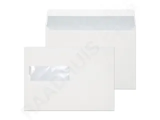 Dienstenvelop Venster Links Raadhuis 156x220mm Ea5 Wit Gegomd - 1