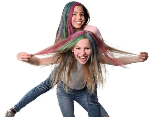 Haarkrijt Eberhard Faber metallic kleuren 3st. Ass. (roze,blauw,groen)