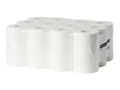 Poetsrol mini cellulose 2-laags 19 cm 12 x 72 meter in folie FSC