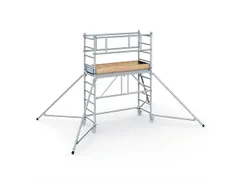 klapsteiger,platform BxD 1800x720mm,steiger H 1,55m,aluminium