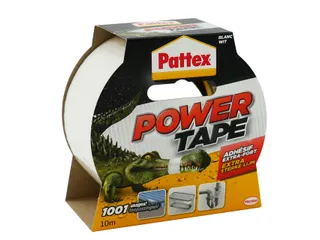 Plakband Pattex Power Tape 50mmx10m wit - 2