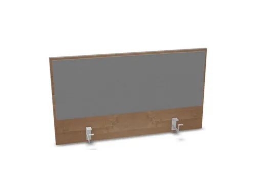 opzetpaneel,v. bureau,aanbouw achter,B 1000mm,NT-cherry,BN8078-grijs