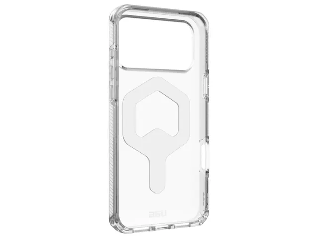 iPhone 17 Pro Max Hoesje MagSafe Back Cover Ice Zilver