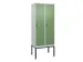 locker voor scheiding van kleding,HxBxD 2120x800x500mm,2vak