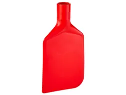 Hygiene flexibel spatelblad Rood met steelaansluiting 220mm