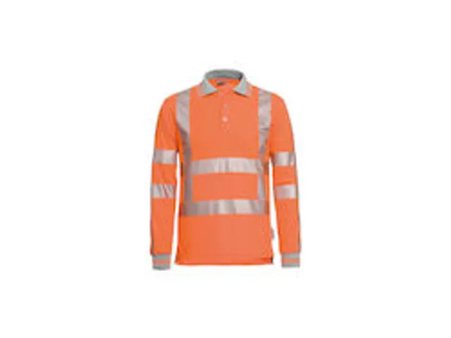 Poloshirt Vancouver Fluororanje, Maat S
