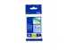 Ruban de lettrage Brother P-Touch TZe-521 standard 9mm noir sur bleu