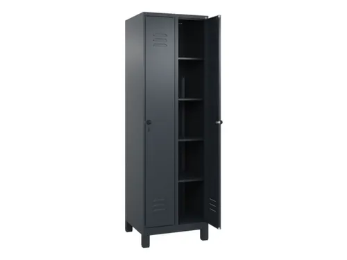 wasgoedverdeelkast,HxBxD 1950x600x500mm,vak B 300mm,draaigrendel