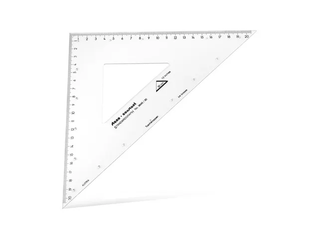 Tekendriehoek Standardgraph CONSTANT 45 graden 30 cm