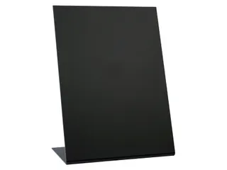 Krijtbord Securit A5 L-Bord Verticaal zwart 3 stuks - 2