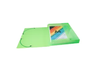 Exabox Archiefdoos A4 40mm Assorti Polypropyleen Crystal Colours - 9