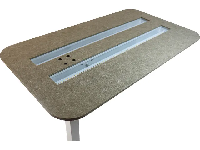 400165148 Unilux Vloerlamp Nexus LED 198cm 4000K 5935lm aluminium wit
