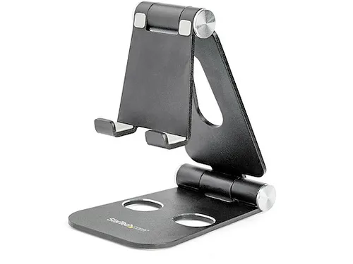 Telefoonhouder / tablethouder universeel multi angle opvouwbaar zwart