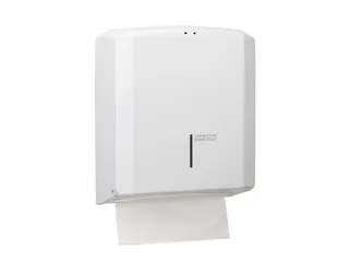 Handdoekdispenser Wit C-vouw Z-vouw - 1