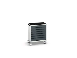 gereedschapswagen,HxBxD 965x800x550mm,4-voet/4wielen - 1