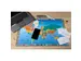 Onderlegger PVC 37,5x57,5cm wereld