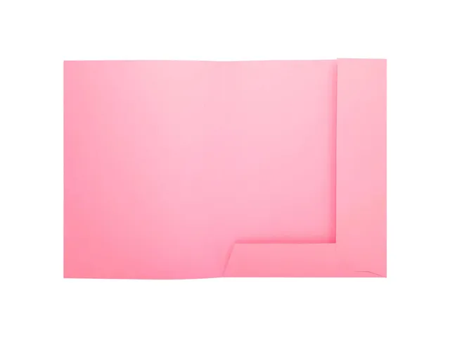 50 dossiermappen met 2 kleppen SUPER 250 24x32cm Roze