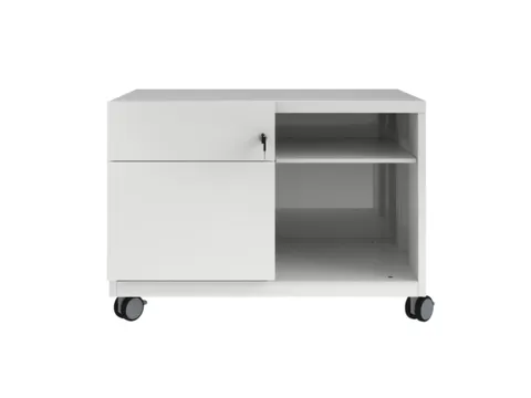 caddy,HxBxD 563x800x490mm,2lade(n),1niveaus,lade/hangmappenframe links