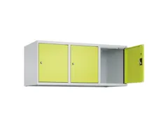 opzetkast,v. locker,3vak.,vak B 400mm,HxBxD 500x1200x500mm