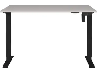 Elektrisch ihv bureau,HxBxD 710-1190x1200x800mm,blad decor kasjmier - 2