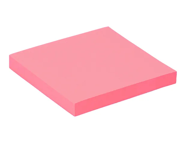 Memoblok Quantore 76x76mm roze