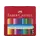 Kleurpotlood Faber-Castell Grip 2001 metalen etui a 24 stuks