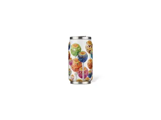 Thermosbeker Les Artistes Paris blik 280ml Chupa Pops met rietje - 4