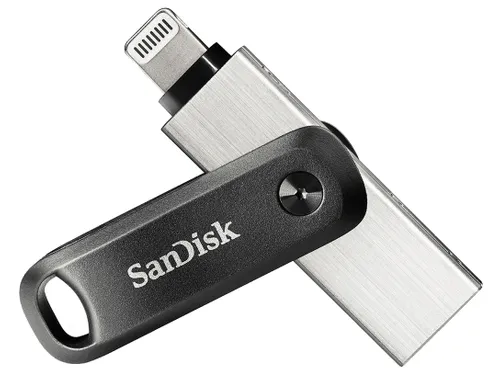 SanDisk iXpand USB Stick 64GB Zwart Zilver