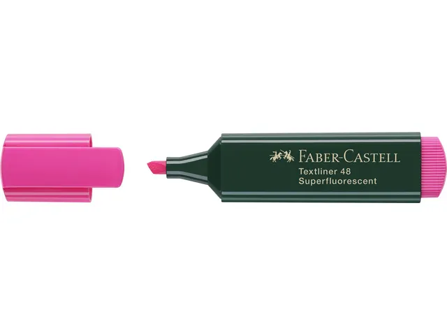 Markeerstift Faber-Castell 48 neon roze