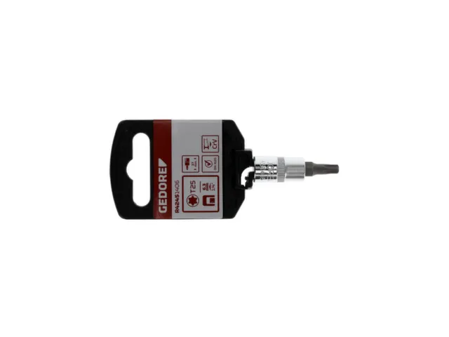 GEDORE RED R42451406 Schroevendraaierbit 1/4 inch TX T25 Lengte 37mm