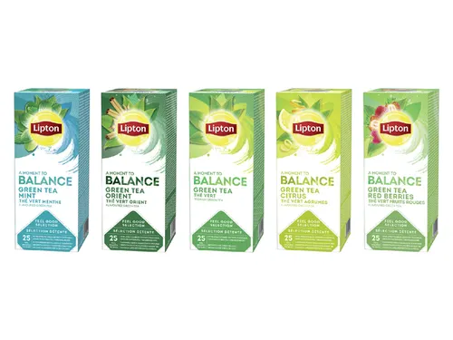 Thee Lipton Balance green tea mint 25x1.5gr