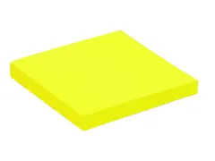Memoblok Quantore 76x76mm neon geel