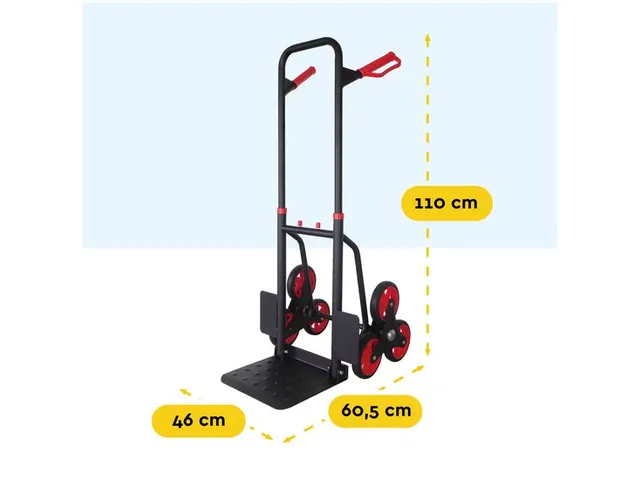 Diable escalier pliable 120kg HT120