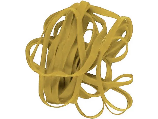 Elastieken Alco 200x6mm 500 gram in doos natuur