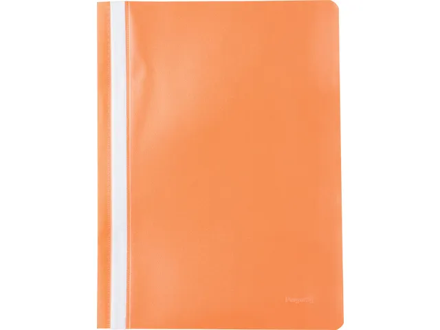 snelhechtmap ft A4 PP oranje, pak van 5 stuks