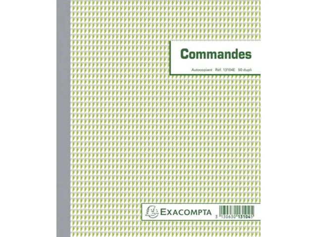 Exacompta Bestellingen, Ft 21 X 18 Cm, Dupli, Franstalig