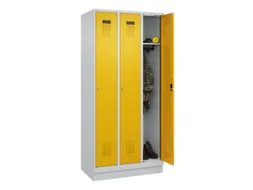 locker,HxBxD 1950x900x500mm,3vak,vak B 300mm,cil.-slot,sokkel