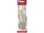 Penselenset Faber-Castell soft touch, 4 stuks pastel kleuren