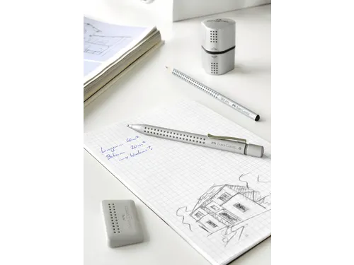 Puntenslijper Faber-Castell 2001 trio grip zilver