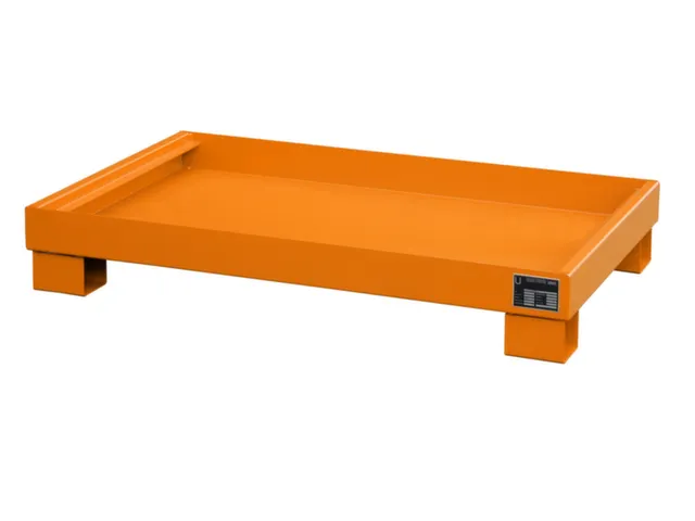 Opvangbak Staalplaat Hxbxd 205X1300X800Mm Opvangvol. 84L Open Ral2000