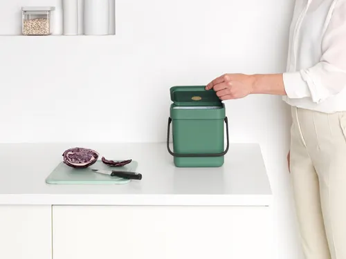 Afvalemmer Sort & Go 3 Liter Groen