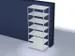 rayonnage,rayonnage départ,HxlxP 3000x1300x800mm