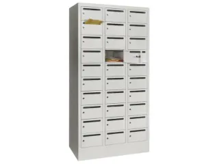 Postsorteerkast 1850X930X500Mm 3X10 Vakken Ral 7035 Postsleuf - 1
