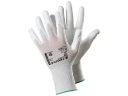 Tegera 778 precisiehandschoenen, PU gecoat, wit, maat 7, per 6 paar