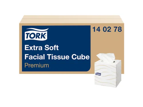 Tork 140278 Facial Tissues Kubus Extra Soft Premium 2-laags 100 vel