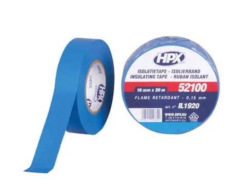 PVC Isolatietape VDE - Blauw 19mm x 20m
