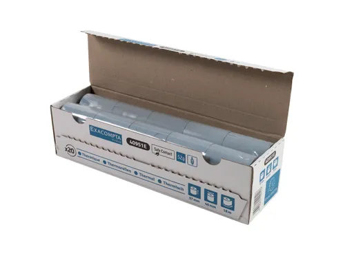 Exacompta Kassarol 40951E Blauw 57mmx40mmx12mm x 18m 20 Rollen