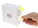 Etiquette sur rouleau 35mm jaune fluo + dévidoir 500 pièces